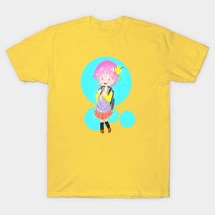 anime cartoon cute girl T-Shirt